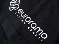 Stampa serigrafica a un colore su manica