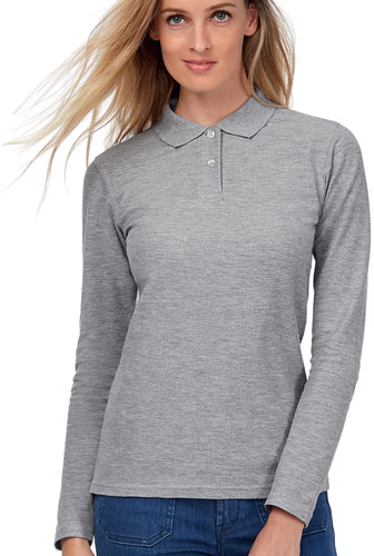 Polo donna manica lunga BC ID001
