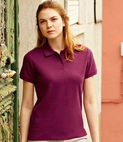 Polo donna Premium Fruit of the Loom