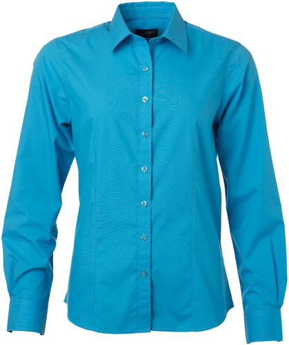Camicia donna manica lunga Popeline Daiber