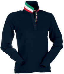 Polo donna manica lunga Payper Long Nation Lady