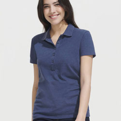 Polo donna elasticizzata Sol's Phoenix Women