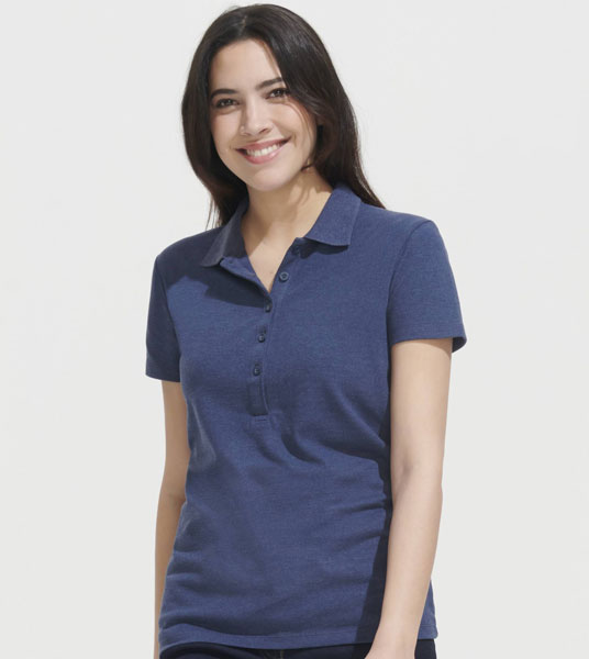 Polo donna elasticizzata Sol's Phoenix Women